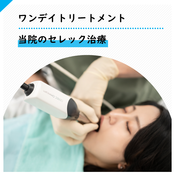 ワンデイトリートメント Your Dental Clinic 仙台一番町のセレック治療